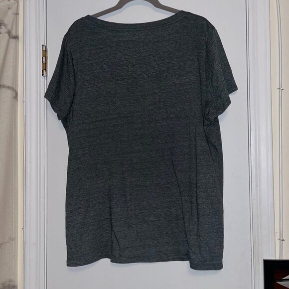 Torrid Size 2 Sarcasm Saying Graphic Tee Dark Green - Picture 8 of 8